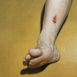 Miguel Tadeo. Rapsodia de Lemminkäinen-detalle3, 2018. Óleo sobre lienzo