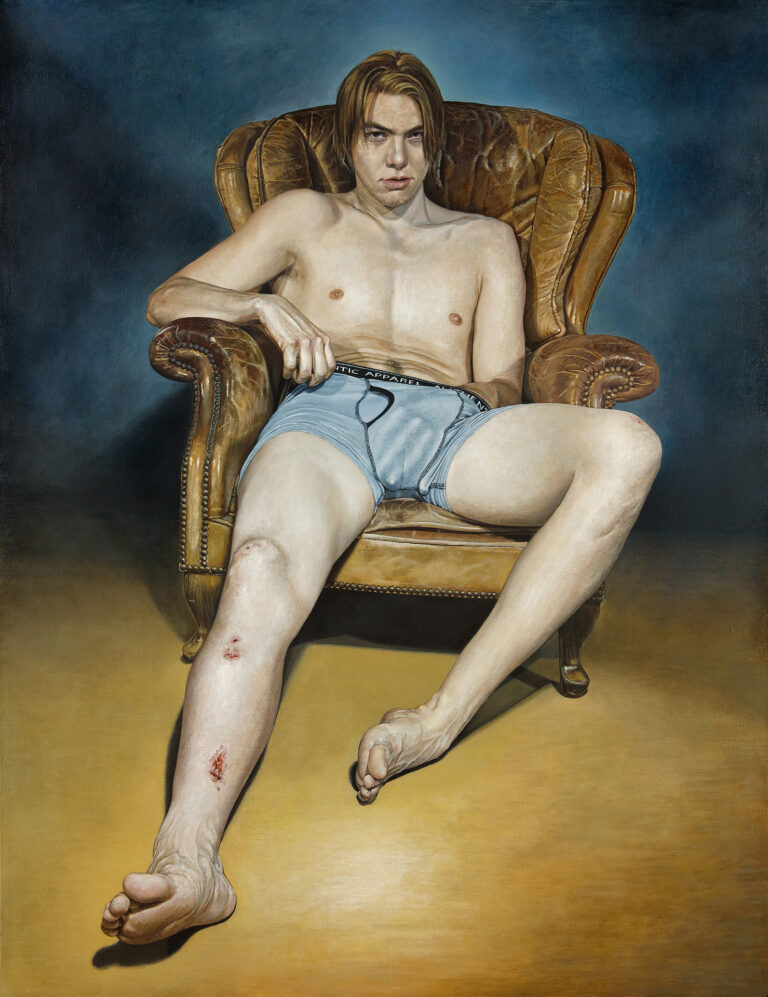 Miguel Tadeo. Rapsodia de Lemminkäinen, 2018. Óleo sobre lienzo