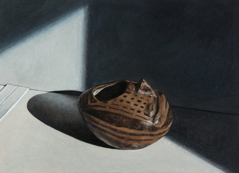 Miguel Tadeo. Soy el grito de mi propio creador II, 2019. Óleo sobre cartón