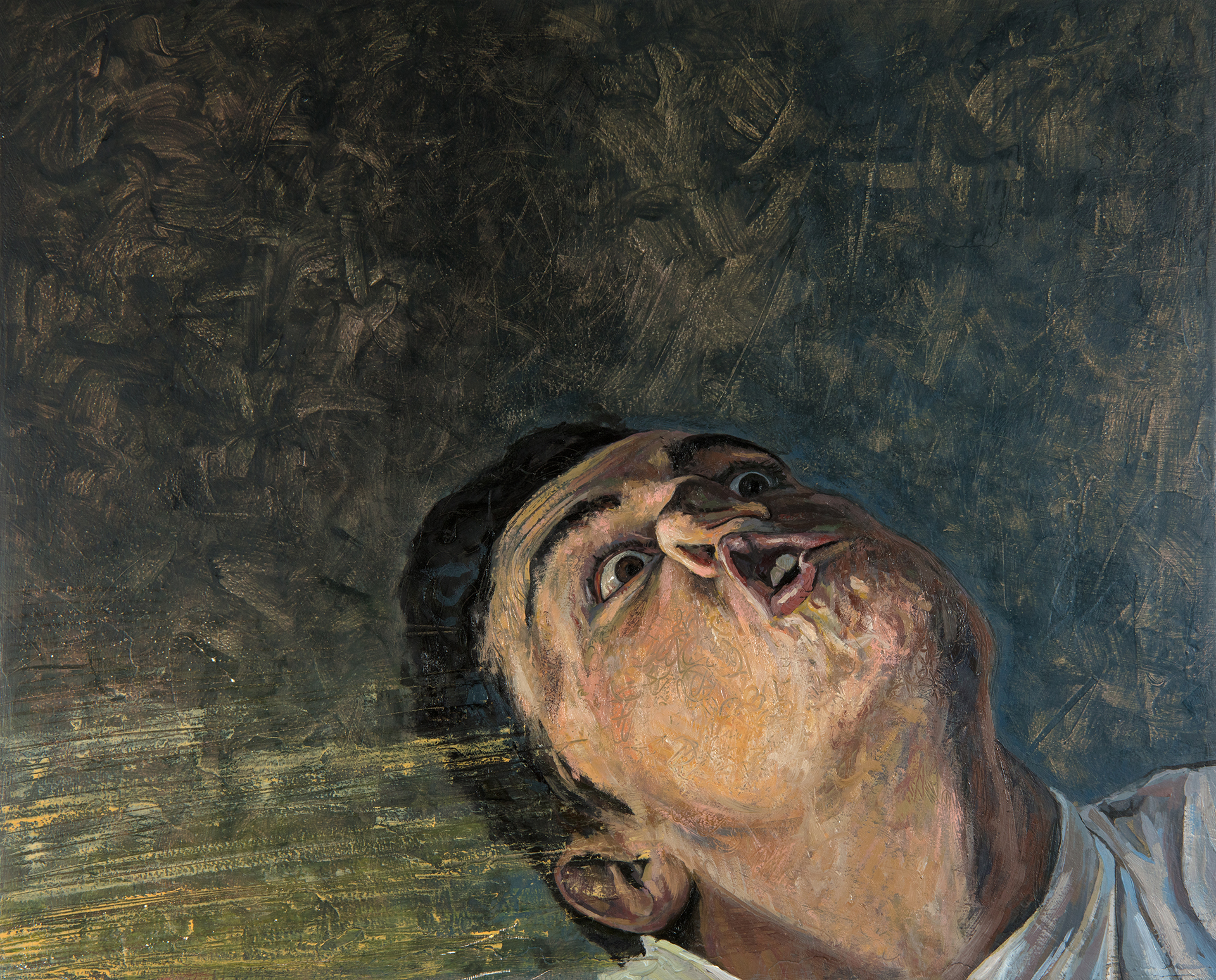 Miguel Tadeo. Cristal I, 2020. Óleo sobre tabla