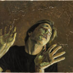 Miguel Tadeo. Cristal II, 2020. Óleo sobre papel