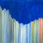 Miguel Tadeo. Serie liminar, 2015. Óleo sobre cartón. Abstracto