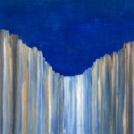 Miguel Tadeo. Serie liminar, 2015. Óleo sobre cartón. Abstracto