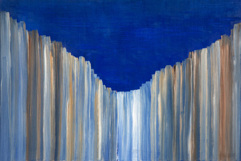 Miguel Tadeo. Serie liminar, 2015. Óleo sobre cartón. Abstracto