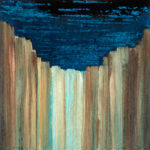 Miguel Tadeo. Serie liminar, 2015. Óleo sobre cartón. Abstracto