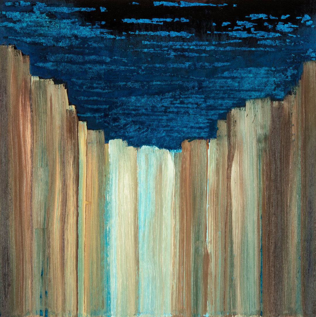 Miguel Tadeo. Serie liminar, 2015. Óleo sobre cartón