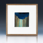 Miguel Tadeo. Serie liminar, 2015. Óleo sobre cartón. Abstracto