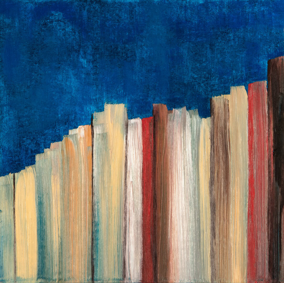 Miguel Tadeo. Serie liminar, 2015. Óleo sobre cartón