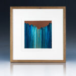 Miguel Tadeo. Serie liminar, 2015. Óleo sobre cartón. Abstracto