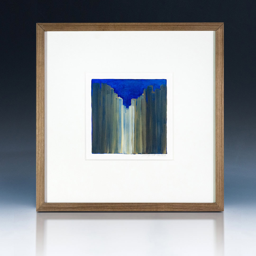 Miguel Tadeo. Serie liminar, 2015. Óleo sobre cartón