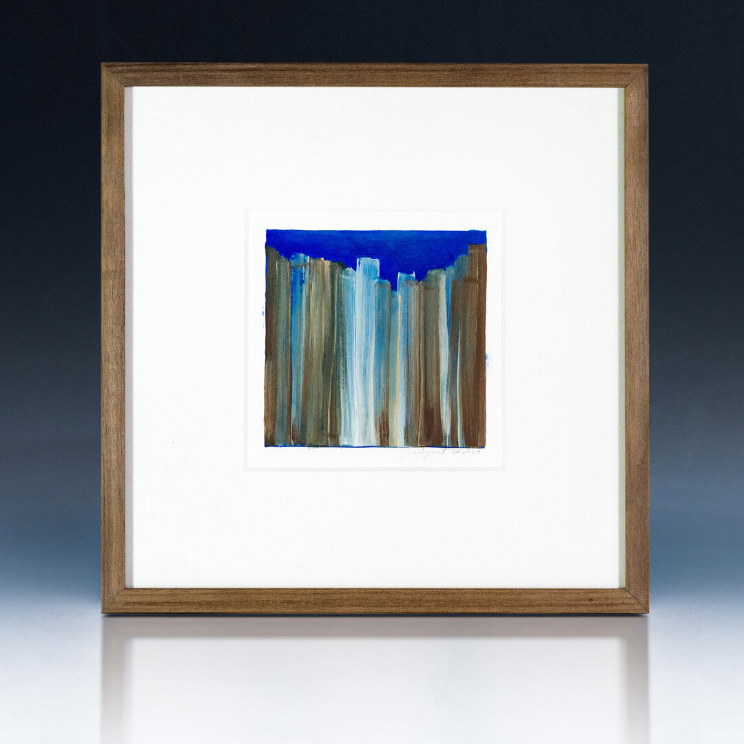 Miguel Tadeo. Serie liminar, 2015. Óleo sobre cartón