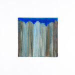 Miguel Tadeo. Serie liminar, 2015. Óleo sobre cartón. Abstracto