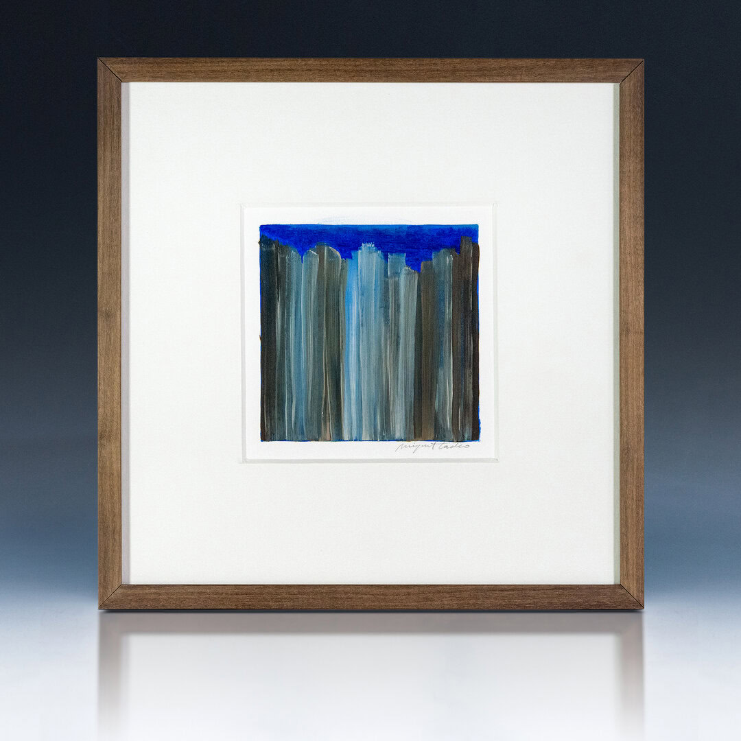 Miguel Tadeo. Serie liminar, 2015. Óleo sobre cartón