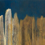 Miguel Tadeo. Trasluz-detalle2, 2016. Óleo sobre cartón. Abstracto