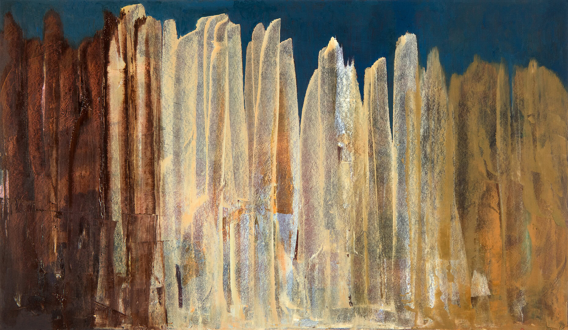 Miguel Tadeo. Trasluz, 2016. Óleo sobre cartón