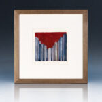 Miguel Tadeo. Serie liminar, 2016. Óleo sobre cartón. Abstracto