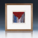 Miguel Tadeo. Serie liminar, 2016. Óleo sobre cartón. Abstracto