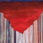 Miguel Tadeo. Serie liminar, 2017. Óleo sobre cartón. Abstracto