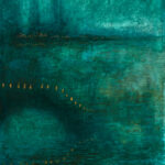 Miguel Tadeo. Un nocturno sueño, 2017. Óleo sobre cartón