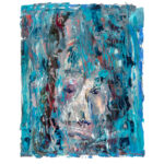 Miguel Tadeo. Tristeza, 2017. Óleo sobre cartón. Abstracto