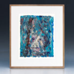 Miguel Tadeo. Tristeza, 2017. Óleo sobre cartón. Abstracto