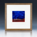 Miguel Tadeo. Serie liminar, 2017. Óleo sobre cartón. Abstracto