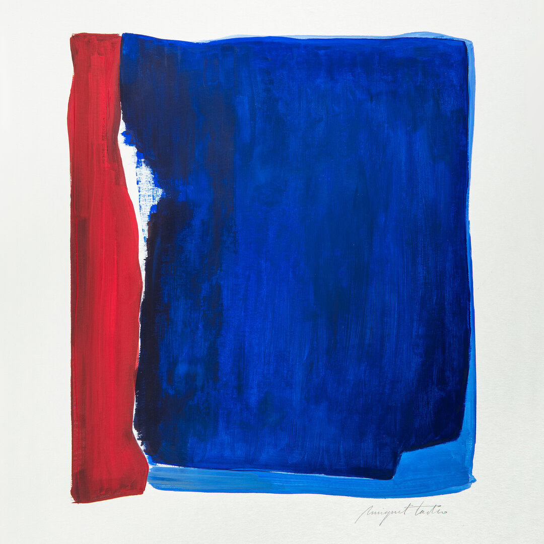 Miguel Tadeo. Serie guerrero, 2017. Óleo sobre cartón