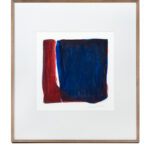 Miguel Tadeo. Serie guerrero, 2017. Óleo sobre cartón. Abstracto