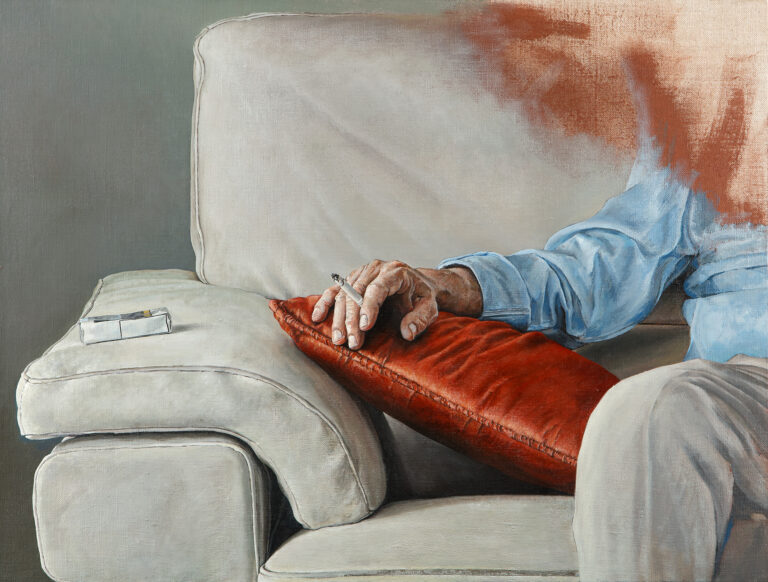 Miguel Tadeo. Estudio para Jaime, 2017. Óleo sobre lienzo