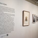 Miguel Tadeo. Antonio López, 2019. Óleo y tinta sobre soporte mixto. Exposición Casa de Vacas