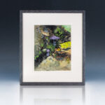 Miguel Tadeo. Amanita purpureum, 2021. Óleo sobre papel