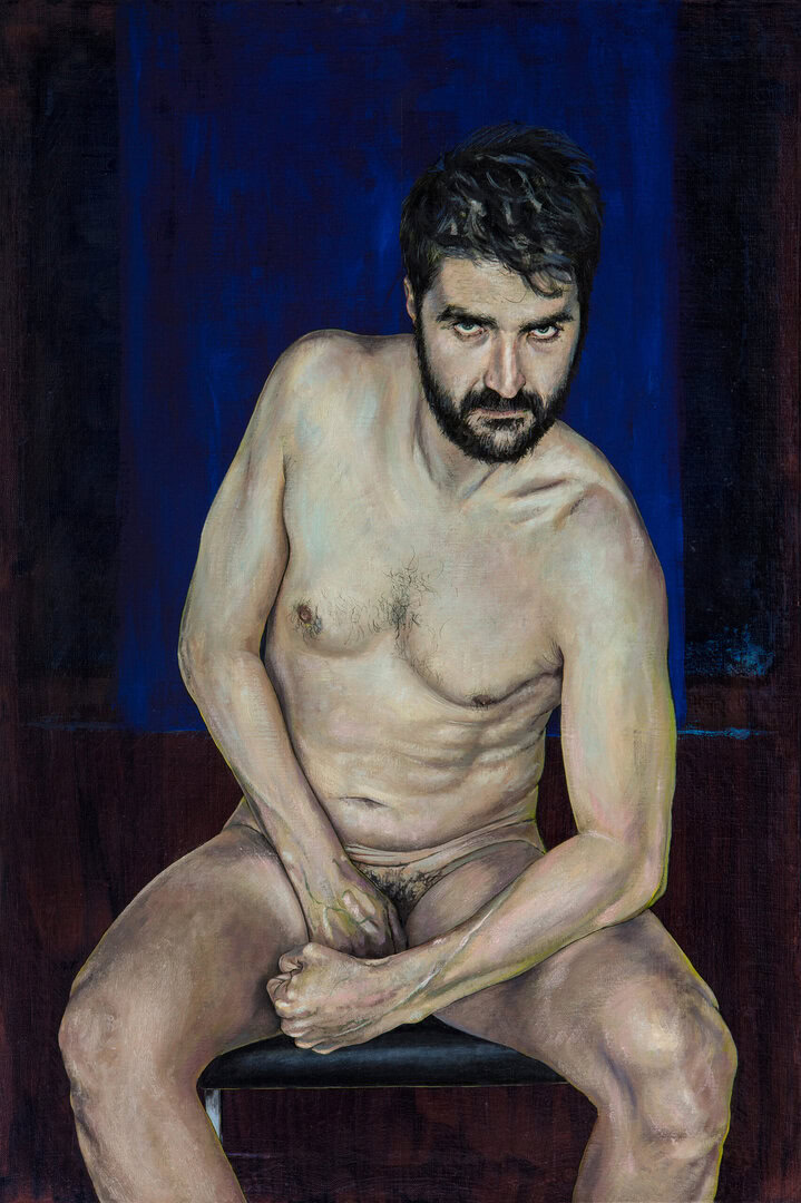 Miguel Tadeo. En dialéctica con Rothko I, 2021. Óleo sobre lienzo