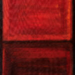 Miguel Tadeo. En dialéctica con Rothko, 2021. Óleo sobre lienzo