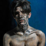 Miguel Tadeo. Destello de belleza desvencijada II, 2021. Óleo sobre tabla