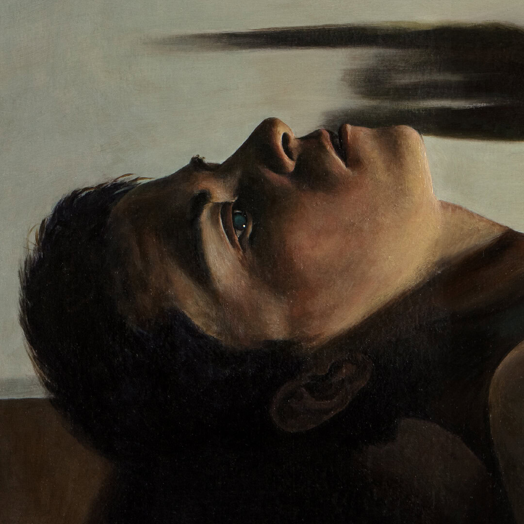 Miguel Tadeo. Vanitas personae-detalle2, 2022. Óleo sobre cartón