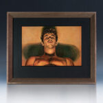 Miguel Tadeo. Annatar, 2022. Óleo sobre cartón