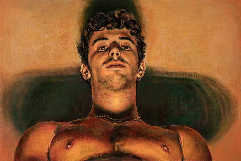 Miguel Tadeo. Annatar, 2022. Óleo sobre cartón