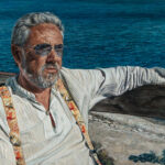 Miguel Tadeo. Juan, 2022. Óleo sobre lienzo