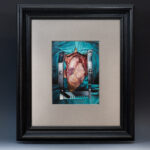 Miguel Tadeo. Recuerdo de la infancia, 2023. Óleo sobre cartón.