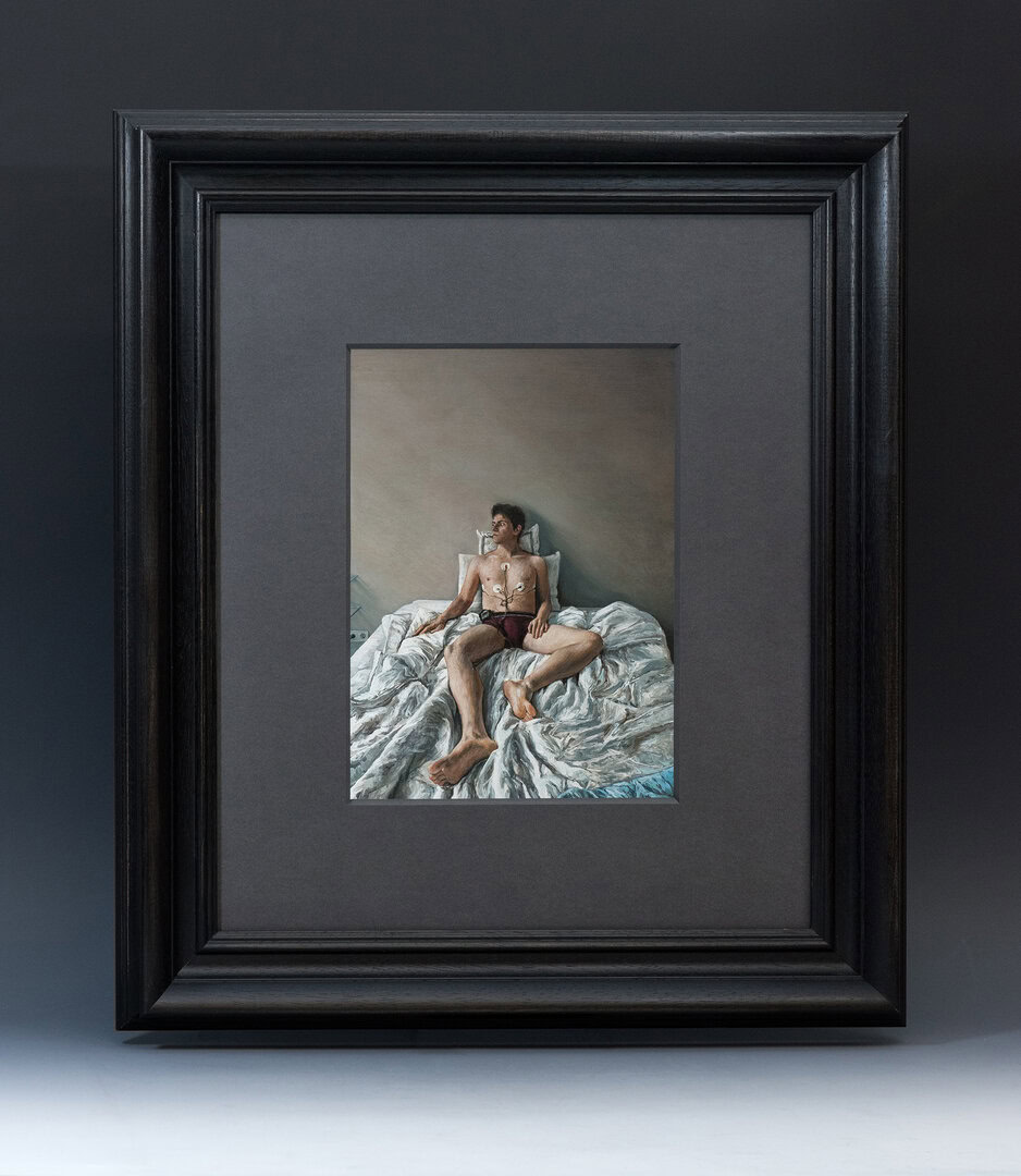 Miguel Tadeo. Recuerdo del mañana, 2023. Óleo sobre cartón