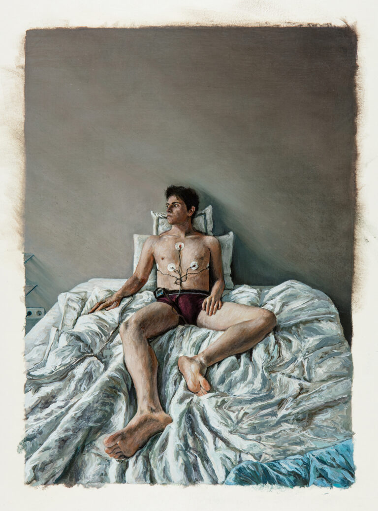 Miguel Tadeo. Recuerdo del mañana, 2023. Óleo sobre cartón