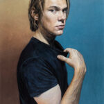 Miguel Tadeo. Adán grabado, 2024. Impresión Hahnemühle Museum Etching 350 gsm