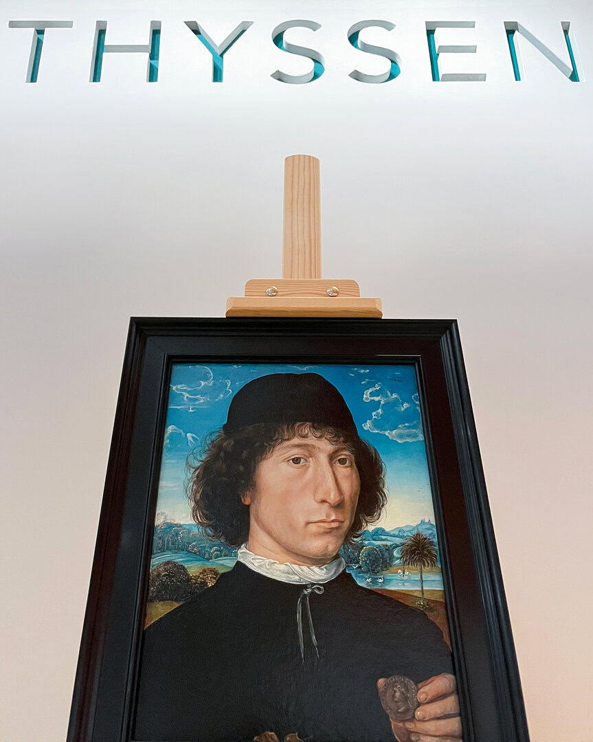 202506a-d1-miguel-tadeo-hans-memling-museo-thyssen Miguel Tadeo. Museo Nacional Thyssen-Bornemisza. Óleo sobre tabla. Subasta