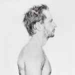 Miguel Tadeo. Juan, grabado, 2021. Grabado sobre plancha de fotopolímero. Tinta y papel Hahnemühle Museum Etching 300 gsm