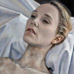 Miguel Tadeo. Cum dederit, 2021. Óleo sobre cartón