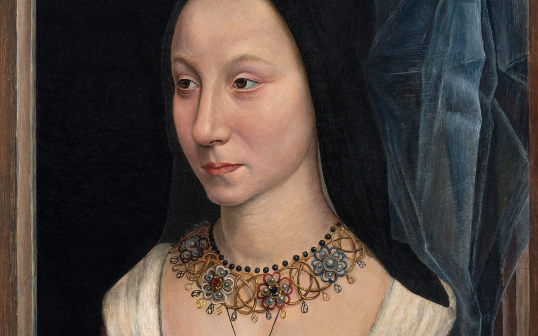 Retrato de María Portinari por Miguel Tadeo